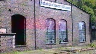 Bundesbahn 1990 - Rundgang Bahnhof Dillenburg u. in den Resten des Bw-Dillenburg