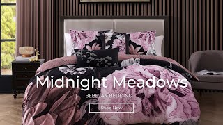 Bebejan Midnight Meadow Comforter Set | Dreamy Luxury for Your Bedroom | #LuxuryBedding #CozyVibes