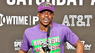 ERROL SPENCE JR FULL POST FIGHT PRESS CONFERENCE VS YORDENIS UGAS - SAYS TERENCE CRAWFORD IS NEXT
