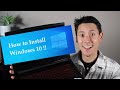 How To Install Upgrade Dell to Windows 10 FREE & EASY !!