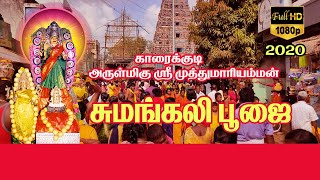 LIVE: காரைக்குடி மீனாட்சிபுரம் அருள்மிகு முத்துமாரியம்மன் திருக்கோவில் 22 ஆம் ஆண்டு சுமங்கலி பூஜை