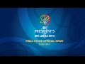 AFC President's Cup 2014 Final Stage - Official Draw