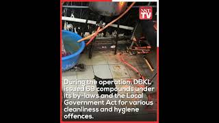 DBKL shuts down dirty diner in the city