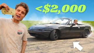 I Built A CHEAP Miata Drift Car... Then Broke It!