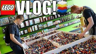 LEGOLAND CLEARANCE? Visiting Bricks & Minifigs! | MandRproductions LEGO Vlog!