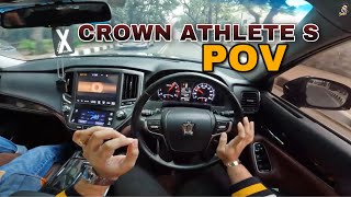 Toyota Crown Athlete S | Experience the Toyota Crown Athlete S in Car POV | Saleh Vlogs