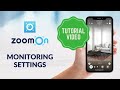 ZoomOn app 📱 Monitoring settings ⚙️