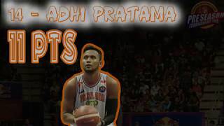 Adhi Pratama 12 pts - PELITA JAYA EMP - HIGHLIGHT BASKET INDONESIA