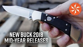 New Buck 2018 Mid-Year Releases Available at KnifeCenter.com