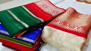 Sarees at Rs.500 Only || Single Saree Home Delivery