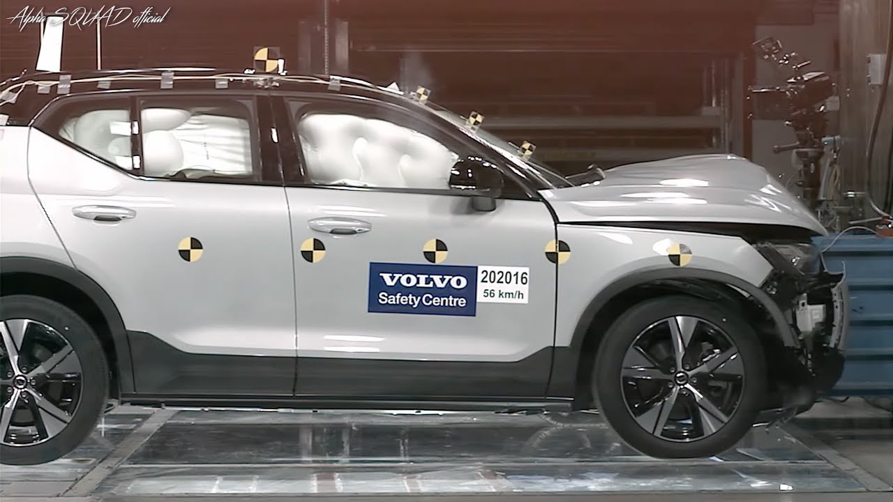 Volvo Xc40 Crash Test Youtube