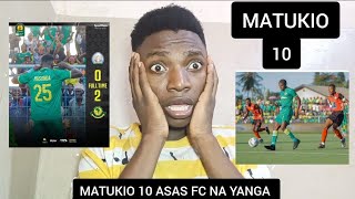 sixtonnytz matukio yote kumi ya mechi ya asas fc vs yanga haya hapa