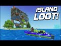 We Took Our Boat on the Ocean to Loot all the Islands! (Scrap Mechanic Co-op Ep. 58)