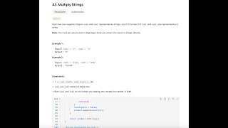 LeetCode: 43. Multiply Strings(Golang & Java)