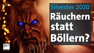 Feuerwerksverbot an Silvester: Ist Räuchern eine Alternative? | Abendschau | BR24