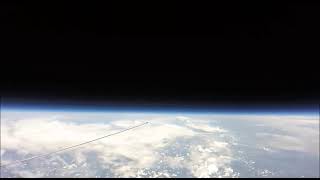 balão  atmosférico  a 80 km sem olho de peixe  sem curvatura