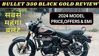 ROYAL ENFIELD BULLET 350 BLACK GOLD 🪙