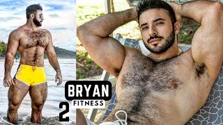 Massive Hairy Handsome Man | Bryan | Fitness