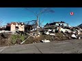 las devastadoras imágenes tras el paso de 4 tornados en kentucky