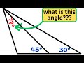 find the missing angle!!