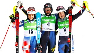FIS Alpine Ski World Cup - Women's Slalom  (Run 2) - Soldeu AND - 2024