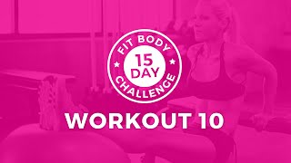 15 Day Challenge - Workout 10