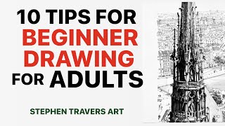 10 Tips for Beginner Drawing for Adults