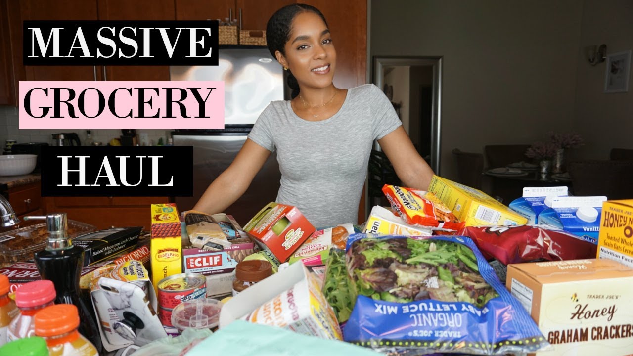 Massive Grocery Haul Youtube