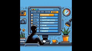 HTML Basics: 21- Exploring Input Types for Form Elements