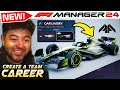 F1 Manager 24 Gameplay: THEY MADE ME AN IN-GAME AARAVA LIVERY! for Create A Team Career!