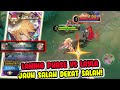 LANING PHASE VS LAYLA MERAH! KALAH LANING PHASE GAK BERANI KELUAR MAP | Top Global Lesley Build