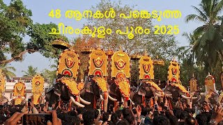 48 ആനകൾ പങ്കെടുത്ത ചീരംകുളം പൂരം 2025 | cheeramkulam pooram 2025 | cheeramkulam pooram