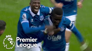 Idrissa Gueye gives Everton a 1-0 lead over Nottingham Forest | Premier League | NBC Sports