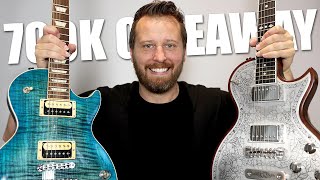 700K GIVEAWAY!! - Win an AMAZING Guitar! (GIBSON vs ZEMAITIS)