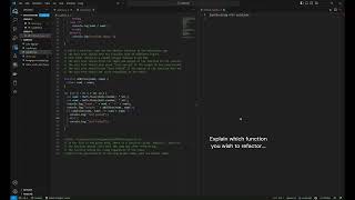 Refactoring a Code with Copilot