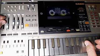 gravity falls opening theme on casio kx 101 ghettoblaster keyboard workstation #GravityFalls