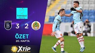 Merkur-Sports | M. Başakşehir (3-2) C. Alanyaspor - Highlights/Özet | Trendyol Süper Lig - 2023/24
