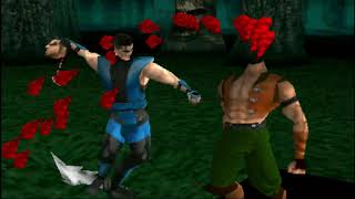 Mortal Kombat 4 (PS1) Sub-Zero - Master II Tower - Difficult: Ultimate - No Continues