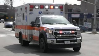 UMass Memorial Hospital EMS Ambulance 2669 Responding