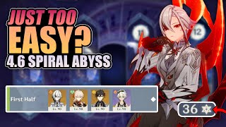 Is the New Spiral Abyss TOO EASY for Arlecchino? | Genshin Impact 4.6