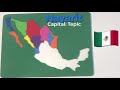 Los Estados y Capitales de México: Conoce las Capitales de los 32 Estados de la República Mexicana