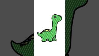 Dinosaur - Drawing and Coloring for Kids