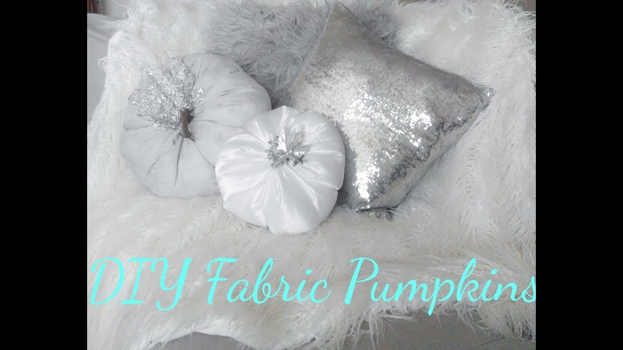 Fabric Pumpkins Youtube
