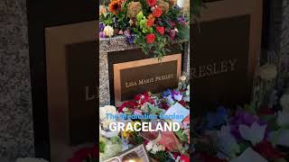 Lisa Marie Presley's Grave in The Meditation Garden at Graceland