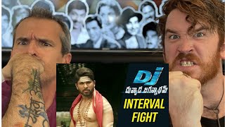 DJ Duvvada Jagannadham Scenes - MASS Fight Scene - Allu Arjun Fight Scenes REACTION!!