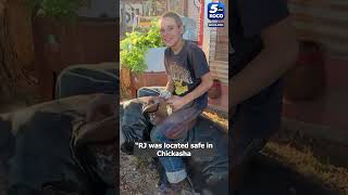 Missing 12-year-old Oklahoma boy found safe in Chickasha