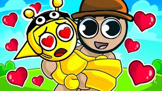 La HISTORIA de AMOR de TUNNER Y SIMON 😍💘 CICLO de VIDA de los SPRUNKIS en ROBLOX -INCREDIBOX SPRUNKI