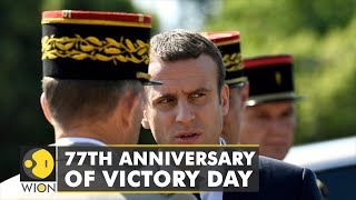 France's President Macron pays tribute to the fallen soldiers of World War II | WION