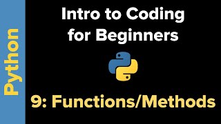 Basic Python 3 for Beginners 9: Functions