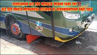 Als 394 sore ini start dari solo menuju medan‼️Als 320 stand by diloket menunggu giiran berangkat